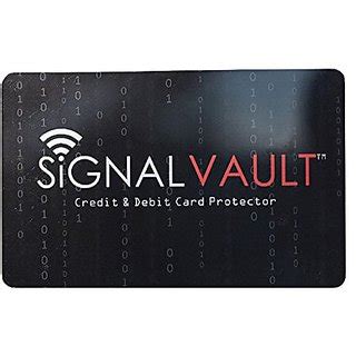 signal vault rfid blocking credit card protector|signal vault reviews.